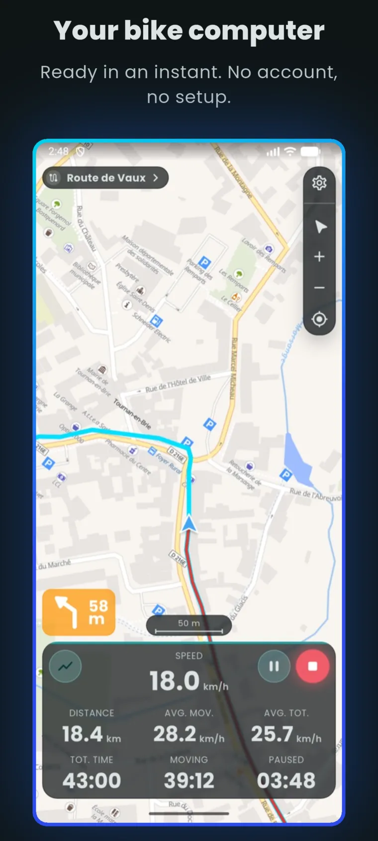 Your bike computer