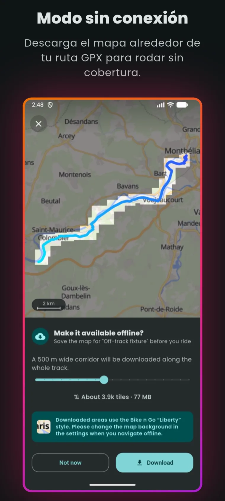 Modo sin conexión