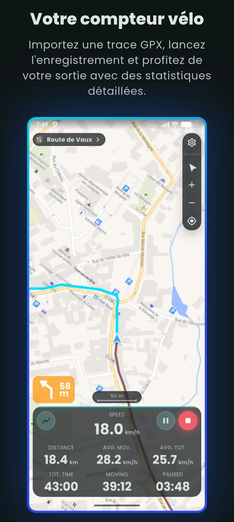 Votre compteur vélo