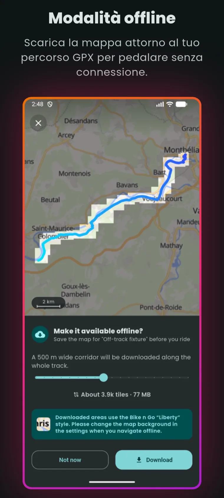 Modalità offline